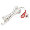 10pcs / bag 2.35mm 1.5m 2‑In‑1 Button Type Electrode Lead