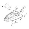 Polaris Snowmobile Mirror Assembly, Left, Genuine OEM Part 2632246-070, Qty
