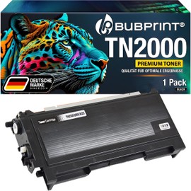 Bubprint Toner kompatibel als Ersatz für Brother TN-2000 für DCP-7010 DCP-7010L DCP-7025 HL-2020 HL-2030 HL-2040 HL-2070N MFC-7225N MFC-7420 MFC-7820 MFC-7820N Fax 2820 2920 Schwarz