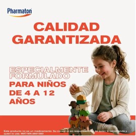 Jarabe Complete Kids Con Lisina 100 Ml Pharmaton Frutas
