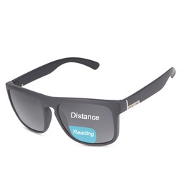 YIMI Polarized Bifocal Reading Glasses UV400 Outdoor Sun Readers Computer Blue Light Blocking Transition Glasses for Men Women(Black, 3.50, multiplier_x)