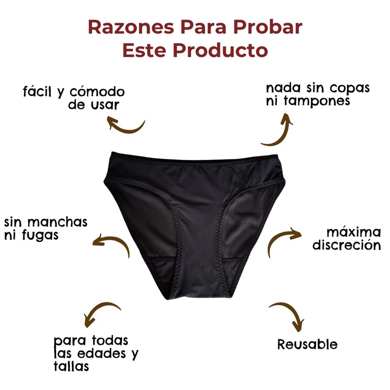 Luna Segura - Traje de Baño Absorbente para Periodo -