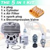 Adefol 43Mm Cylinder Piston Kit for Husqvarna 545 550XP Jonsered
