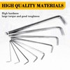 1-1.5mm Hex Key Set Long Arm Ball Point Allen Hex