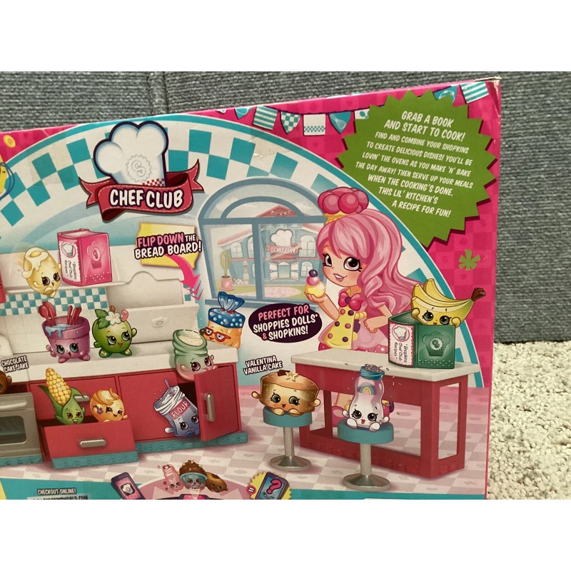Shopkins Chef Club Hot Spot Kitchen Dolls Microwave Fun Play