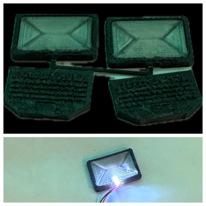 Unbranded 1/24 LED READY 2 PACK POLICE MDT DIORAMA CUSTOM