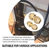 Air Conditioning Pipe Coupling Adapters with Flare Nuts and Connectors