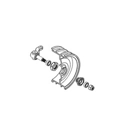 RC-ART WORLD PRO Front Hex Wheel Hub for Tamiya 2WD Buggy, Black (for OP-89 Wheels)