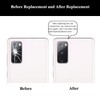 LOZOP 2 Sets S20 FE Rear Camera Lens Glass Replacement