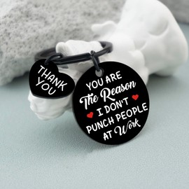 AOBIURV Coworker GIfts Appreciation Gifts For Coworkers Female Cute Keychain Coworker Christmas Gifts Best Gifts For Friends Coworkers Bestie BFF Farewell Leaving Away Gifts Keyring