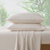 NATUREFIELD 4Pcs Cooling Sheets Set Queen Size Rayon Derived from