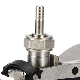 Haofy Acoplador de Barril Tipo S, Acoplador para Barril de Cerveza, G5 / 8 Grifo Dispensador de Cerveza, Grifo de Cerveza Barril para Bares en Casa, Pubs, Restaurantes