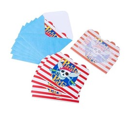 20PCS Birthday Invitations - Fun-Filled Greeting Cards with Envelopes for Boy & Girl - Perfect for Birthday Party Games & Kids Party Games