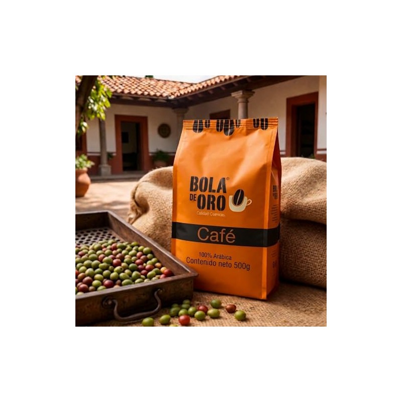 Bola de Oro Café Molido, Exportacion - 500 g