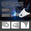 4-Pack Heavy-Duty Steel Weld-On Tabs – 1/4" Thick Shock/Axle Mounts