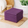 Kitinjoy 100% Cotton Kitchen Dish Cloths, 6 Pack Waffle Weave