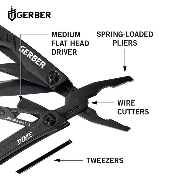 Gerber 1014030 Multitool - Black, Medium