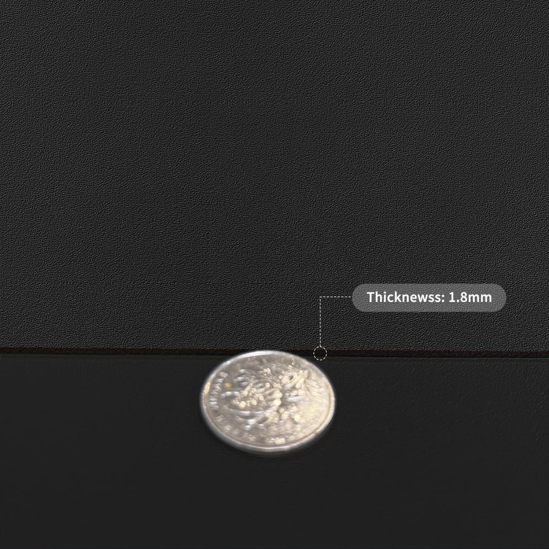 Zinkooat Leather Table Pad,1.8mm Thick,40x72 Inch,Dining Table Pad,Table Pads for