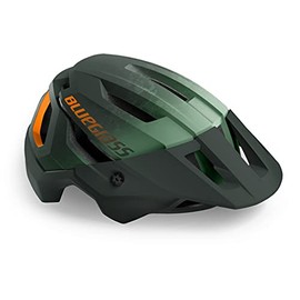 Bluegrass Rogue Helmet Green/Matte Orange S(52-56), Unisex Adults, Multicoloured (Multicoloured)