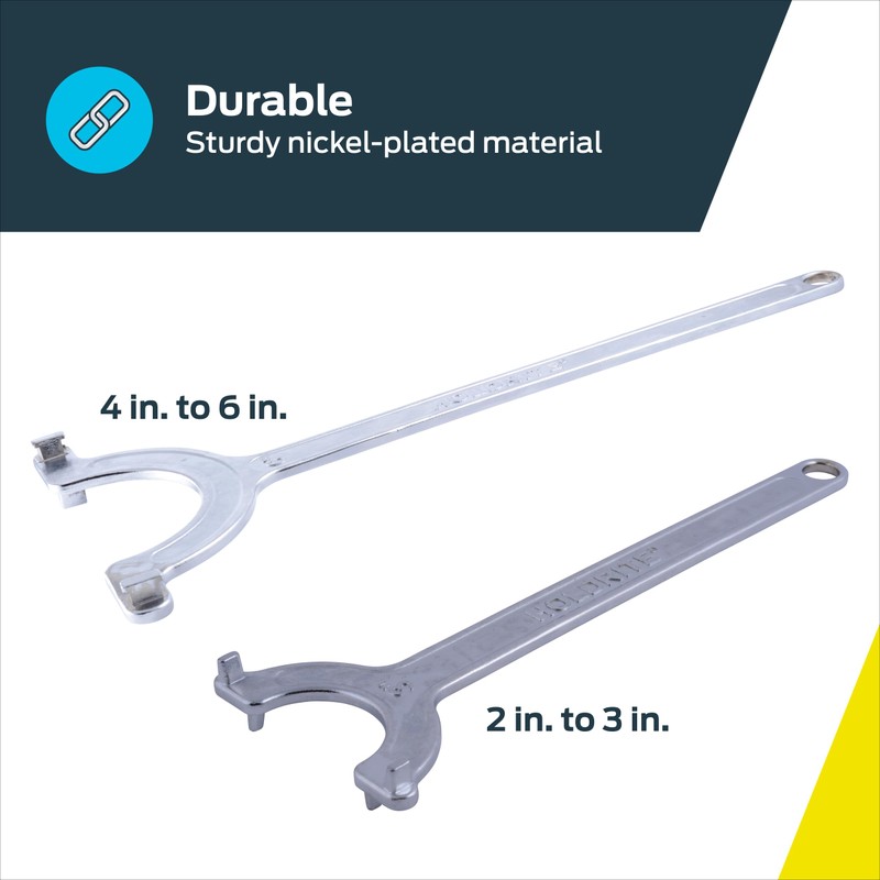 HoldRite TRT2-3 TestRite Spanner Ring Wrench, Testing, 2 to 3