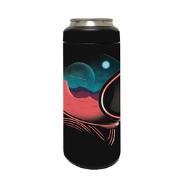 MightySkins Skin Compatible with YETI Rambler 12 OZ Colster Slim Can - Space Adventure | Protective, Durable, and Unique Vinyl Decal wrap Cover | Easy to Apply and Change Styles | Made in The USA