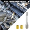 X AUTOHAUX Outer/Universal Spark Plug Thread Repair Tools with M14x1.25