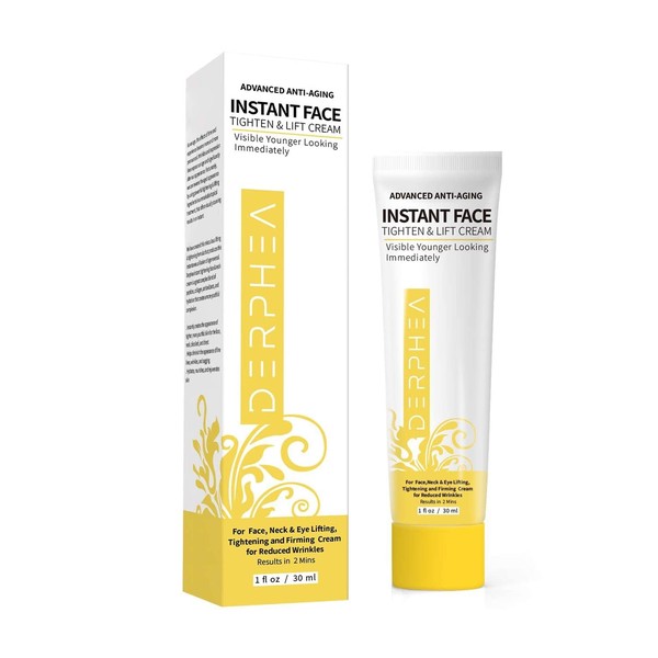 Instant Face Lift Cream, Instant Face Lift, Skin Tightening Cream For Face, Wrinkle Cream For Face Deep Wrinkles, Face Lift Cream, Face Tightening and Lifting Cream, Neck & Face Tightening 1 oz