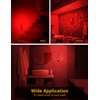 JandCase Red Night Light, Red NightLight[2 Pack],0.3W LED Night Light