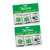 FOMIYES 2 Sets Lucky Shamrock Stickers Patricks Day Decor Temporary