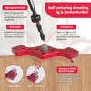 Drilling Template, Dowel Holes 6/8/10 mm Wooden Dowel Drilling Template,
