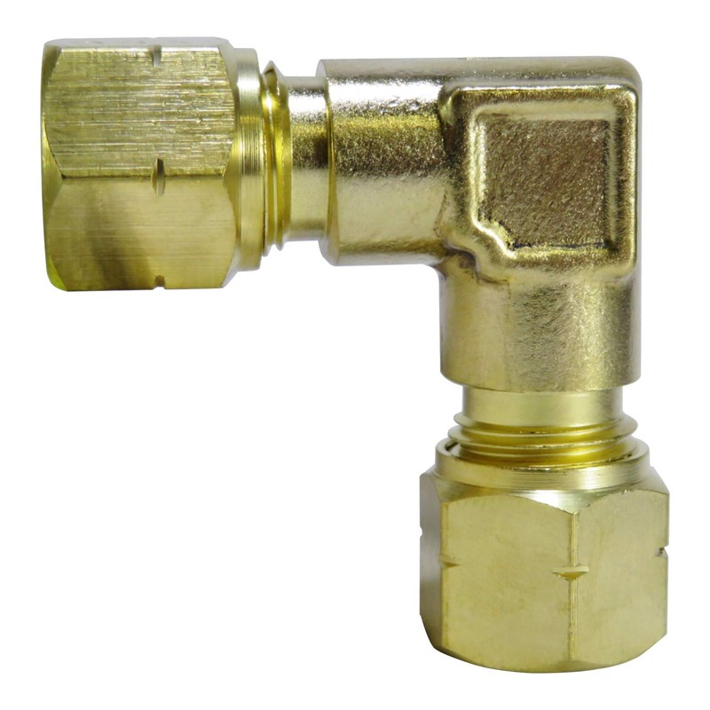 Flowbal RLW-10 Copper Tube Ring Joint Double Ended Elbow 3/8x10mm