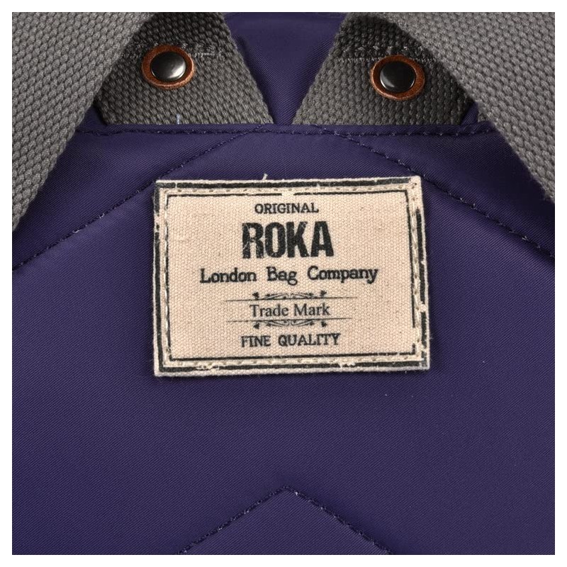 ROKA London Bantry B Small Sustainable Mulberry Nylon Backpack