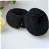 Vaguelly 6pcs Practical Tool for Hair Bun Making Elastic Nylon