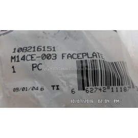 Commscope 108216151 M14CE-003 M14CE Type 4-Port Furniture Faceplate