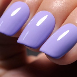 Ozzeal Gel Polish,1 Pcs 15ml Dusty Purple Gel Nail Polish Autumn Winter Soak off LED UV Gel Nail Polish Art Starter Manicure Salon DIY Nail Gel Polish at Home for Girl Women