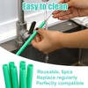 6pcs Replacement Straws for Owala FreeSip Water Bottles 24/32oz, Reusable