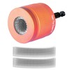Metal Copper Pipe Cleaner for Drill, Includes 1/2" Tube Cleaning