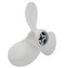 Mariner Aluminum Alloy White Outboard Propeller 3 Blades for 7‑1/4X5‑A