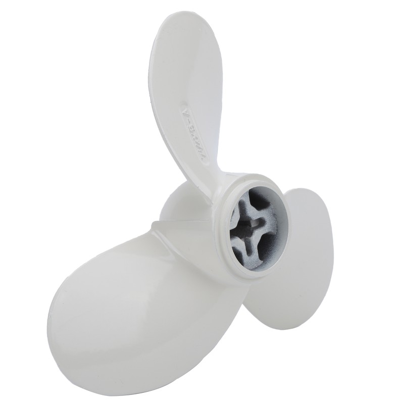 Mariner Aluminum Alloy White Outboard Propeller 3 Blades for 7‑1/4X5‑A