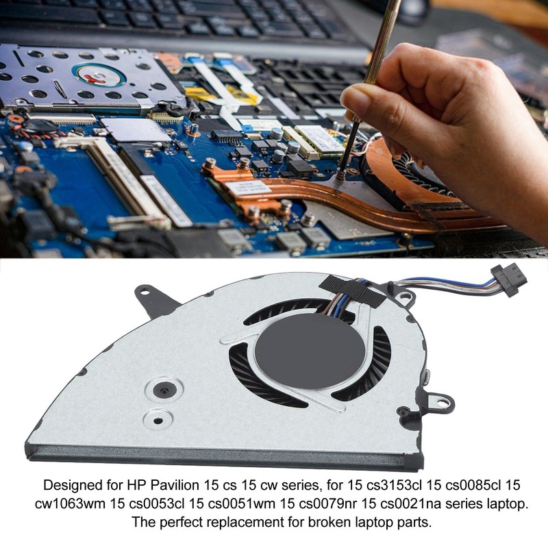 Laptop CPU Cooling Fan 4 Pin Laptop Cooling Fan Replacement