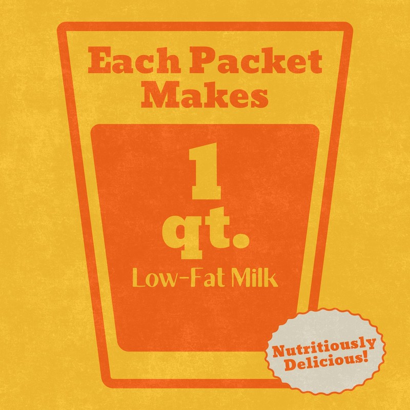 Milkman Low-Fat Milk - Instant Dry Milk Powder Packets -