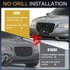 Anti-Theft License Plate Holder Compatible with Chrysler 2015-up 300 LCI,