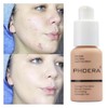 2 PACK PHOERA Foundation,Flawless Soft Matte Liquid Foundation 24 HR