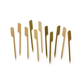 RSVP International Compostable Bamboo Serving & Cocktail Picks, Appetizer, 50-Count, 3.5"