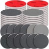 48 Pcs 3 inch Round Sanding Sponge 80-3000 Grit Sandpaper