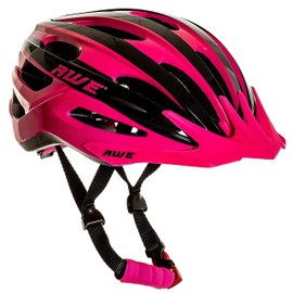 AWE AWEAir™ In Mould Adult Bike/E-Bike Helmet 55-58cm Black/Pink FREE 5 YEAR CRASH REPLACEMENT*
