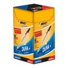BIC, Bolígrafo Cristal, Dura +, Medium Point, 1.00mm, Pluma Clásica,