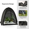 Porayhut Pop up Sunshade Cloth Pack of 3,Easy Open Crop