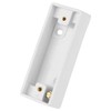 Single Gang Surface Architrave Wall Mounted 16mm Depth Plastic Back