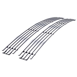 APS Premium 304 Stainless Steel Chrome Horizontal Billet Grille Grill Insert Compatible with Chevy Blazer C K Pickup Suburban 1994 1995 1996 1997 1998 1999 & 95-99 Tahoe Main Upper N19-S11058C
